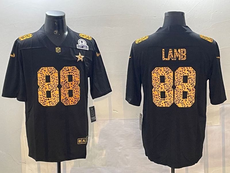 Men Dallas Cowboys #88 Lamb Black 2024 Nike Limited NFL Jersey style 01082->dallas cowboys->NFL Jersey